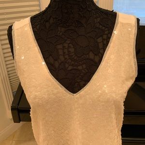 Beautiful little cream sequin dress